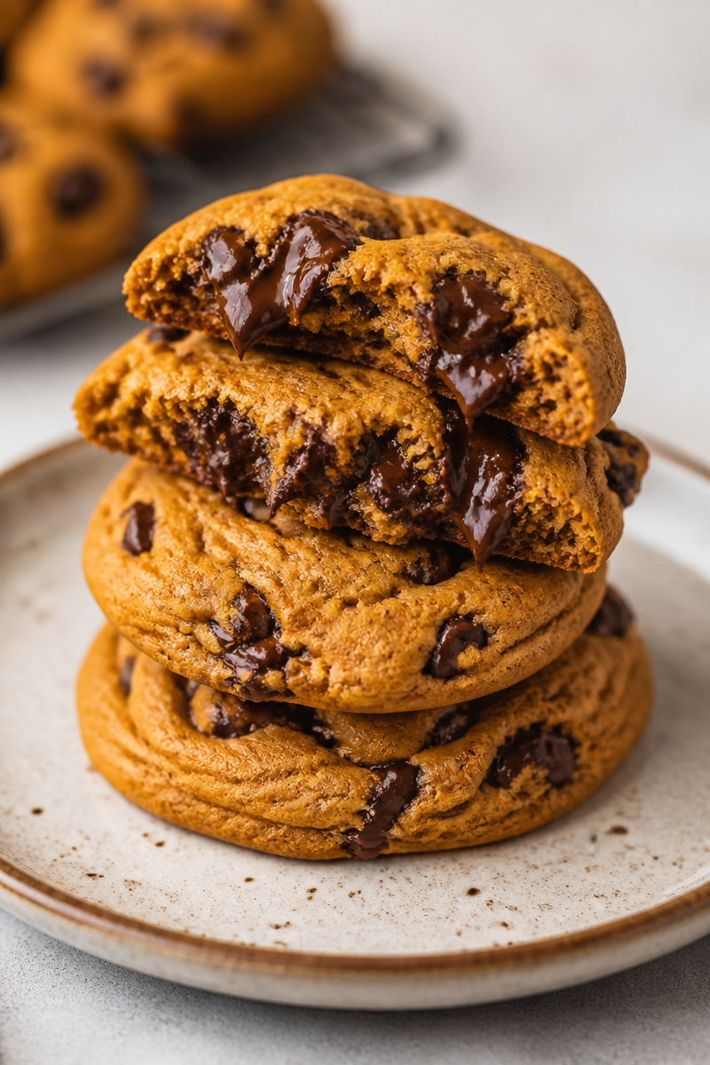 Soft Pumpkin Chocolate Chip Cookies – Easy Fall Dessert