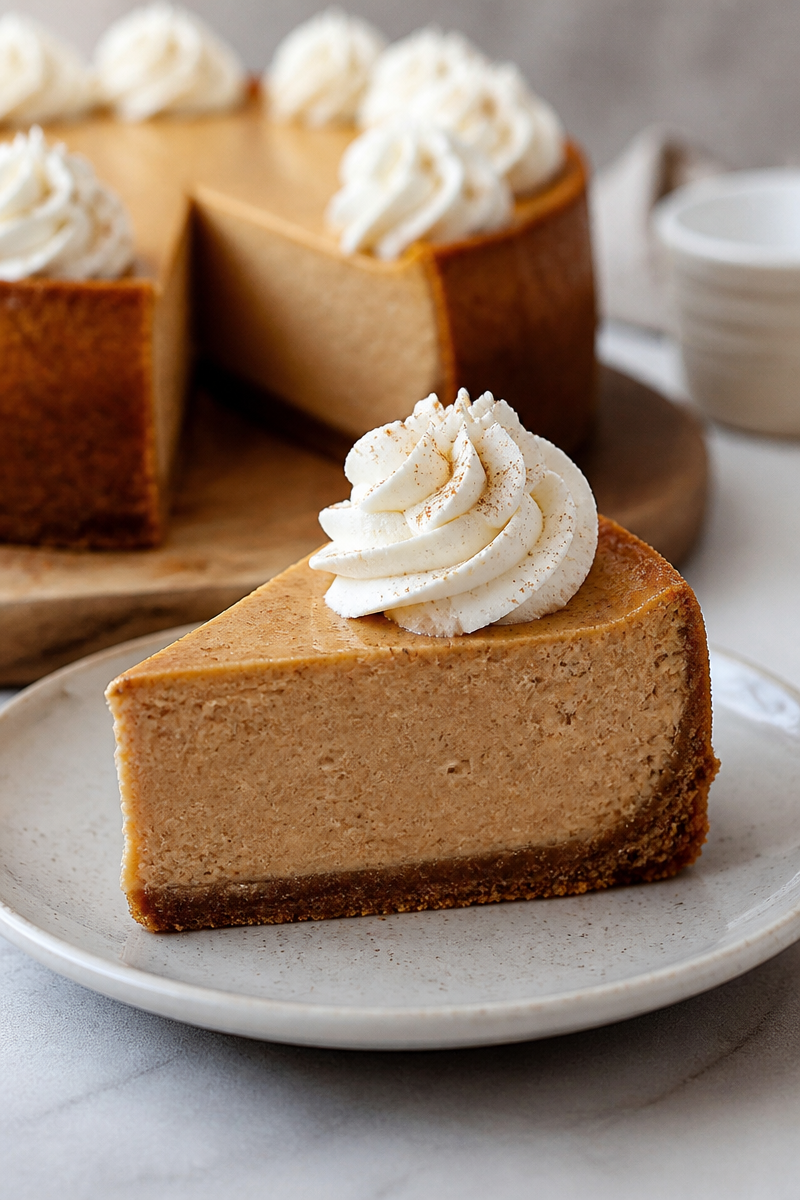 Best EVER Pumpkin Cheesecake Recipe | Lauren's Latest