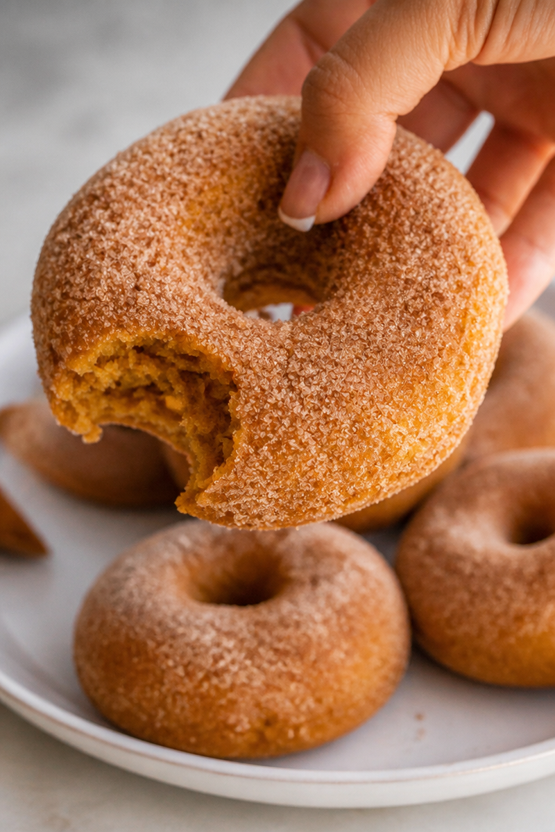 Baked pumpkin spice donuts - Lifestyle of a Foodie