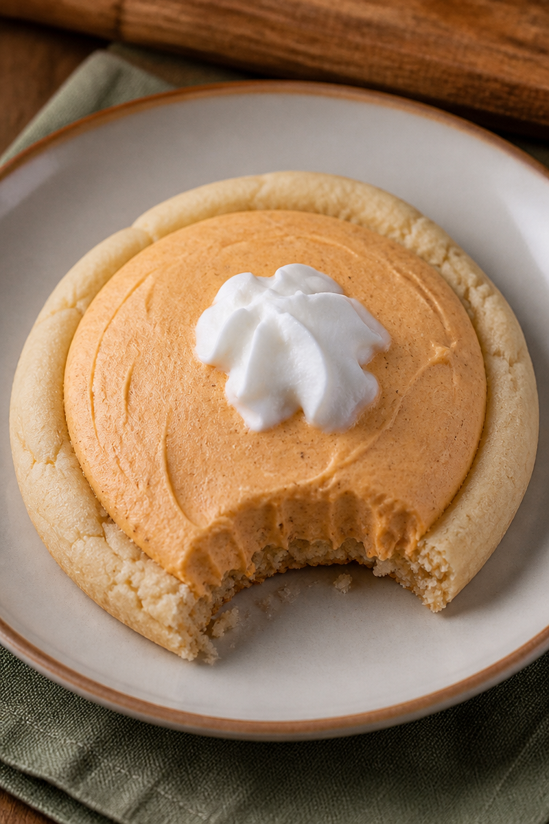 The Best Crumbl Pumpkin Pie Cookies