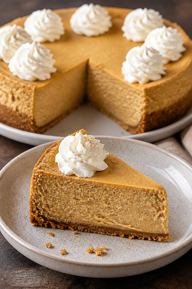 Best EVER Pumpkin Cheesecake Recipe | Lauren's Latest