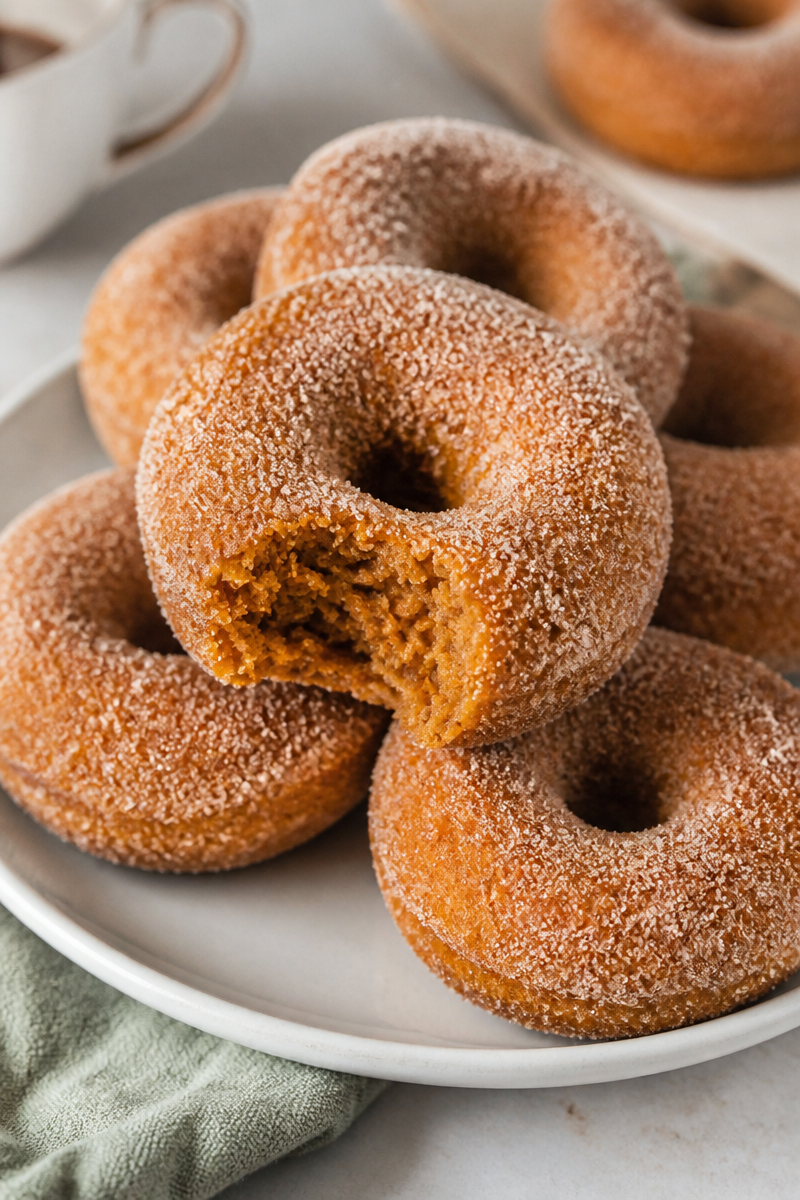 Baked pumpkin spice donuts - Lifestyle of a Foodie