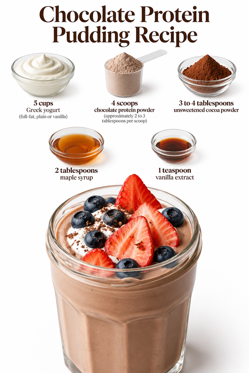 Chocolate Protein Pudding Recipe