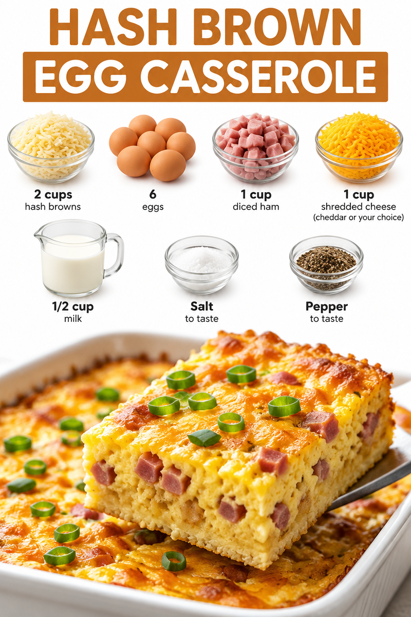Hash Brown Egg Casserole