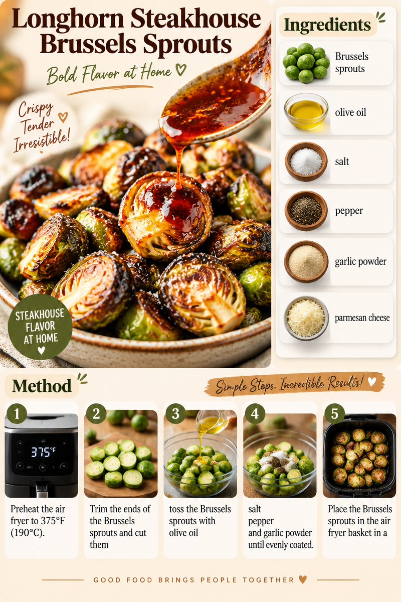 Longhorn Steakhouse Brussels Sprouts