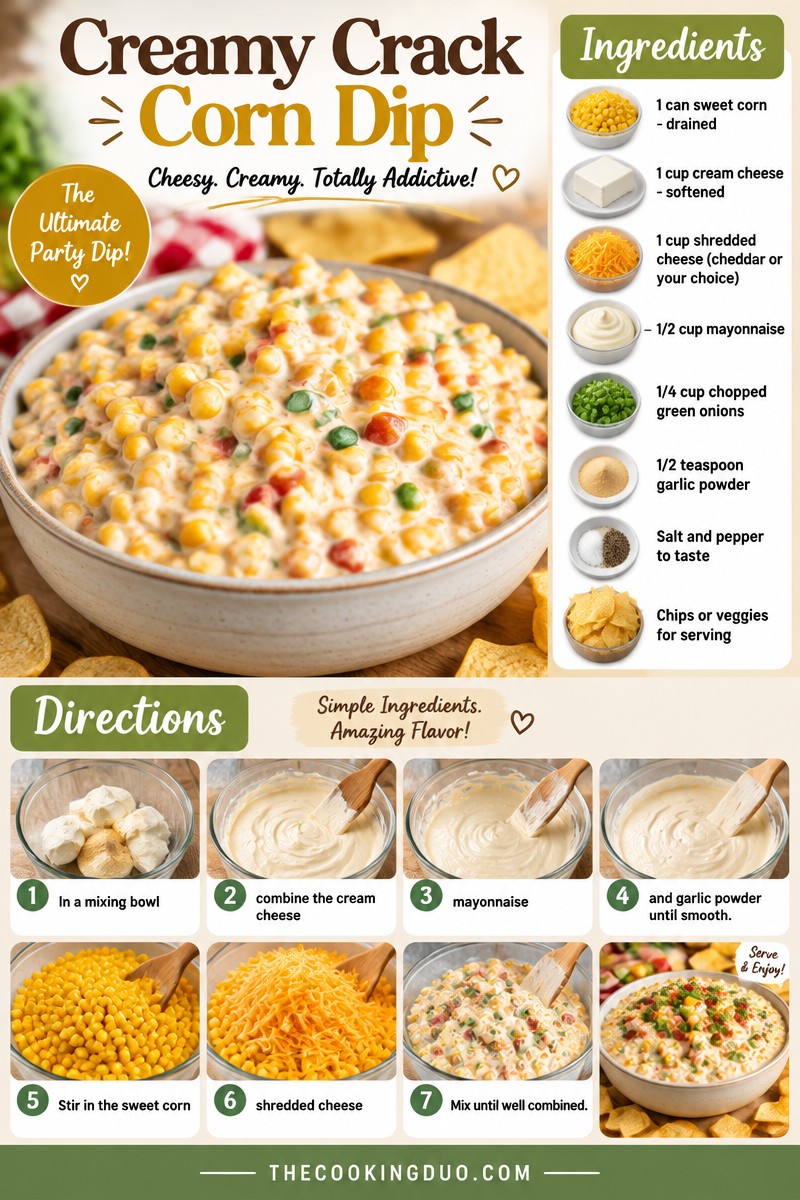 Creamy Crack Corn Dip
