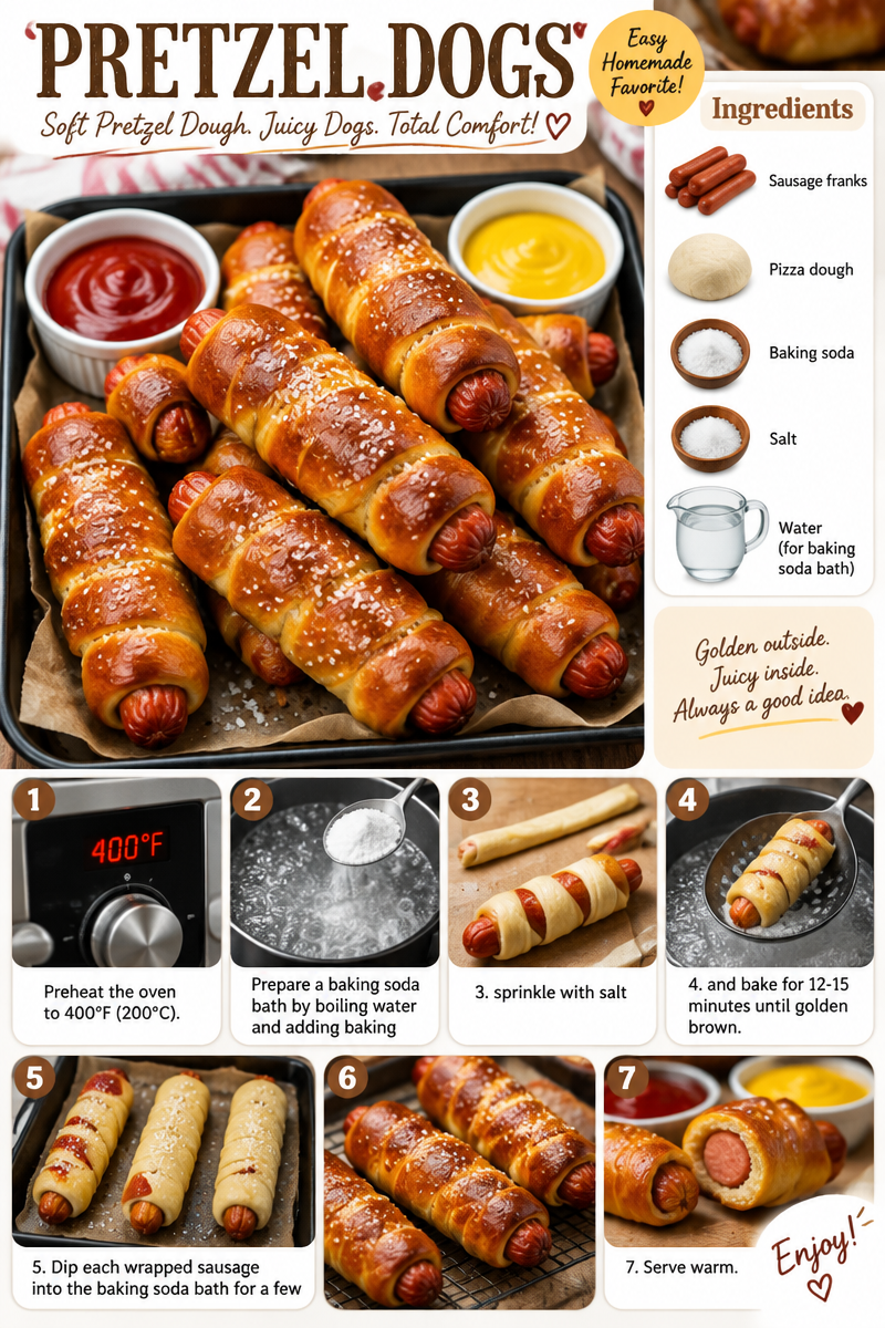 Pretzel Dogs