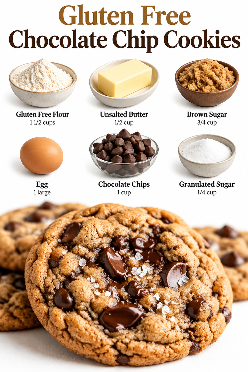Gluten Free Chocolate Chip Cookies