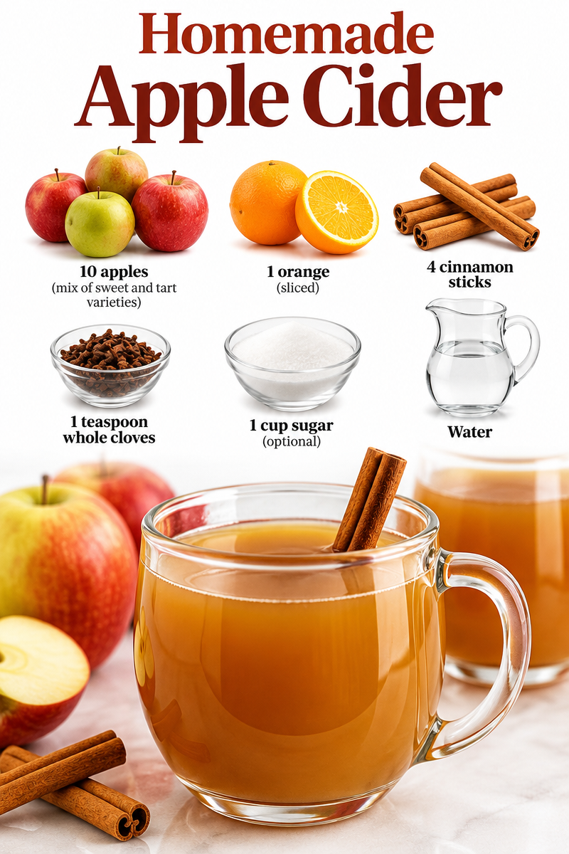 Homemade Apple Cider