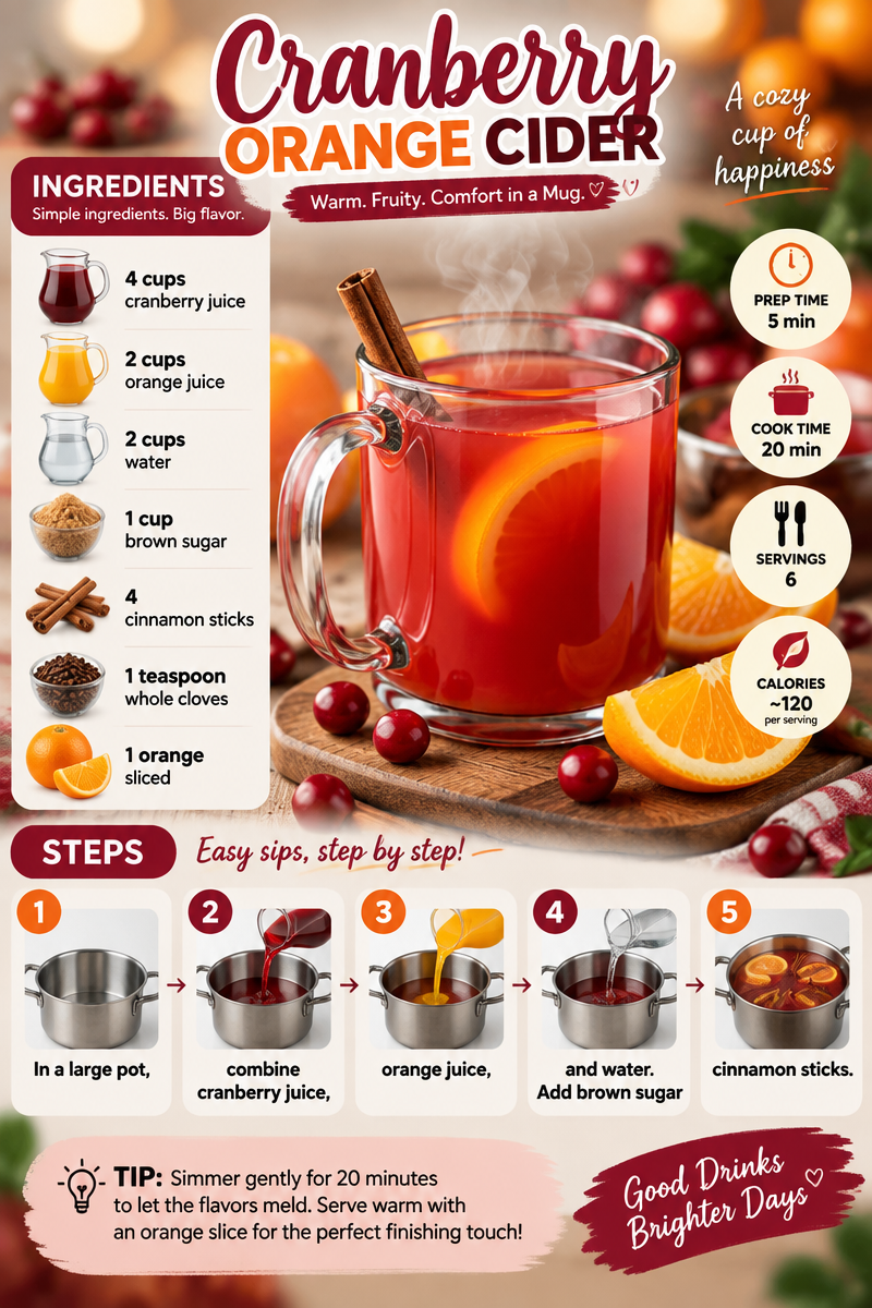 Cranberry Orange Cider