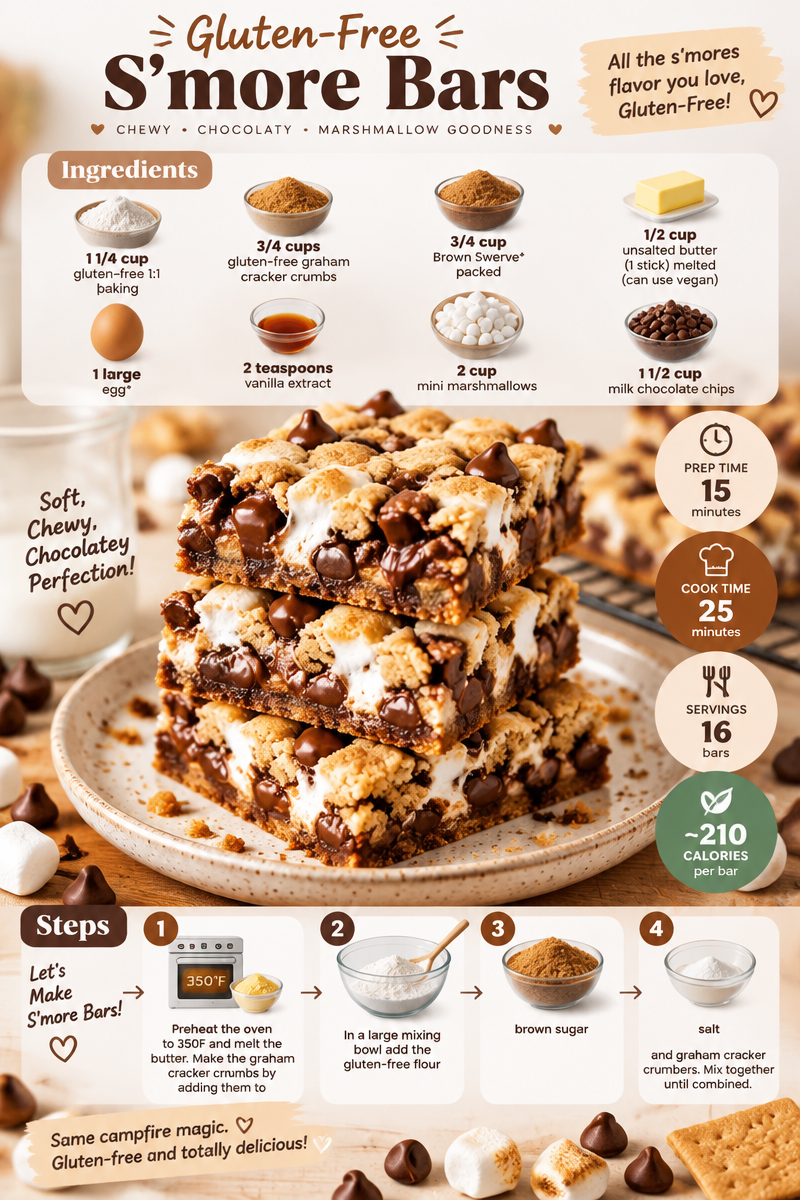 Gluten-Free S'more Bars