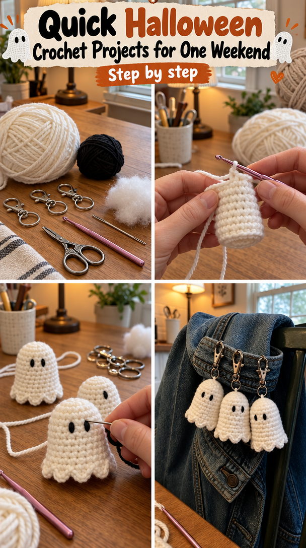 Quick Halloween Crochet Projects for One Weekend 5 19 Quick Halloween Crochet Projects Designed For One-Weekend Makes