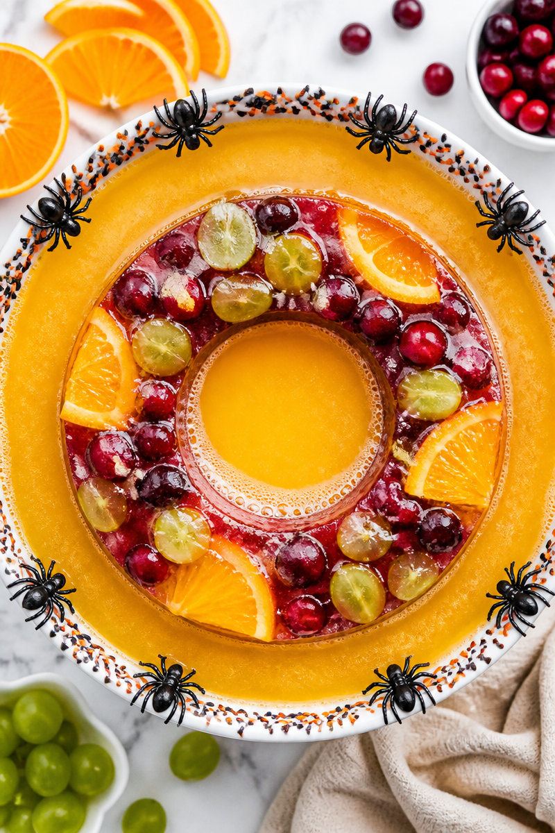 Spooky Halloween Punch Ice Ring