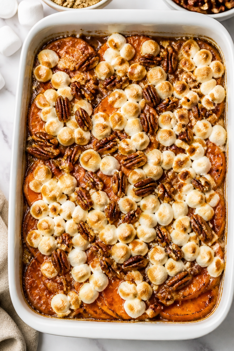 Classic Candied Yam Casserole Bake