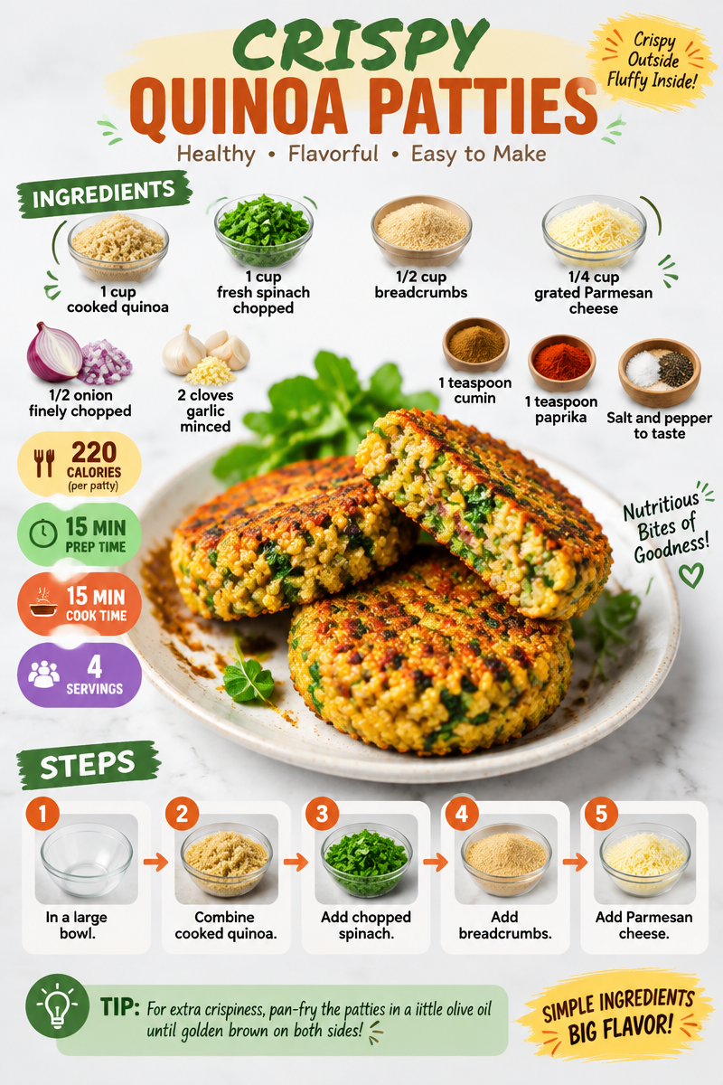Crispy Quinoa Patties