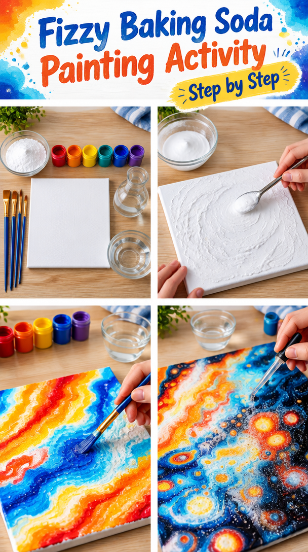 Try This Fizzy Baking Soda Painting Science Activity