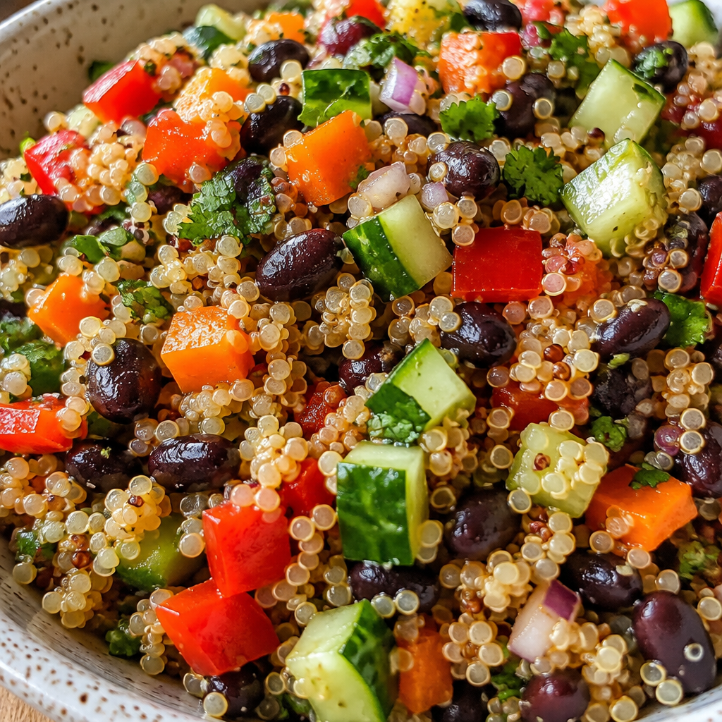 Quinoa & Black Bean Salad