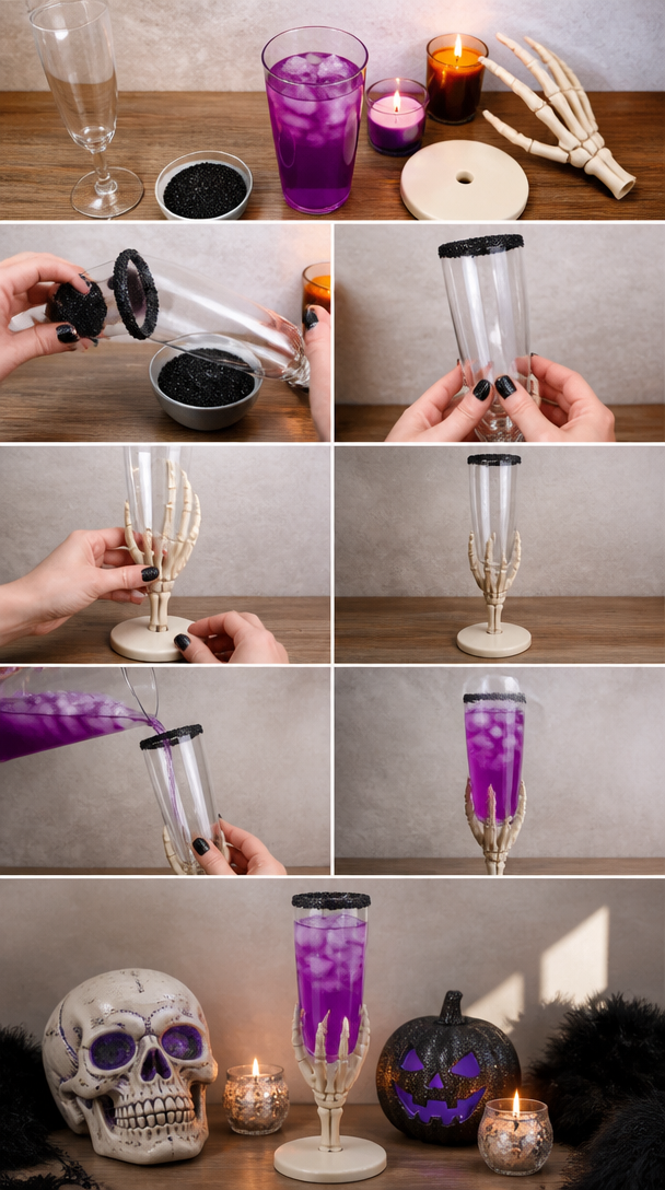 Sara Hocus Pocus Halloween Cocktail Recipe - Styled By Daisies