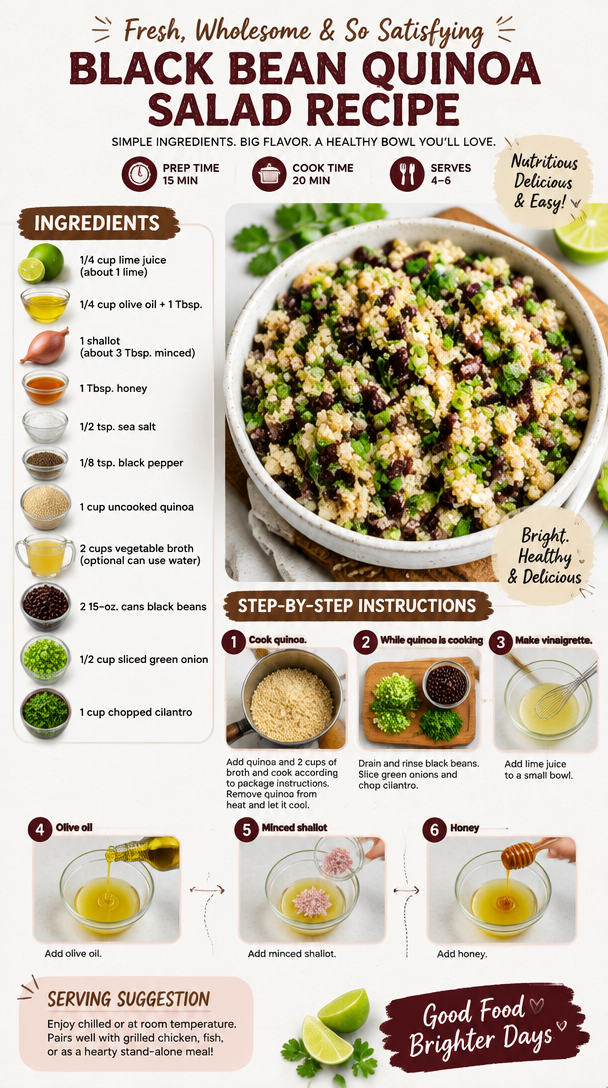 Black Bean Quinoa Salad Recipe