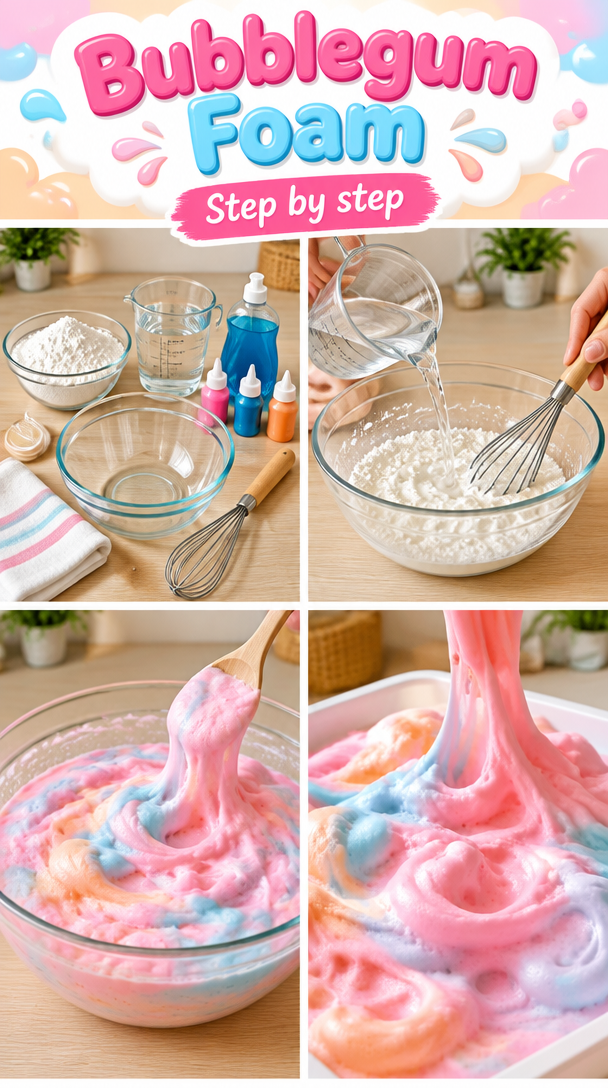 Bubblegum Foam