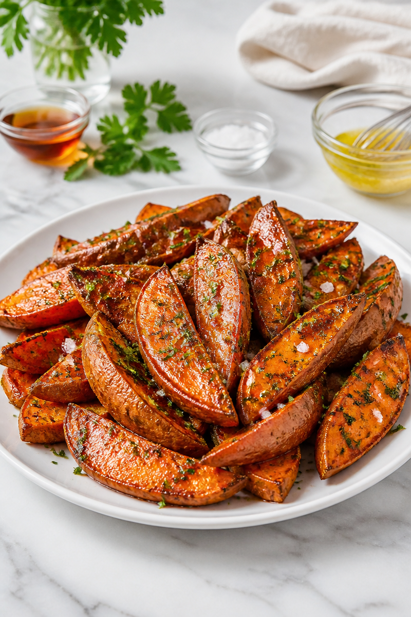 Classic Maple Roasted Sweet Potato