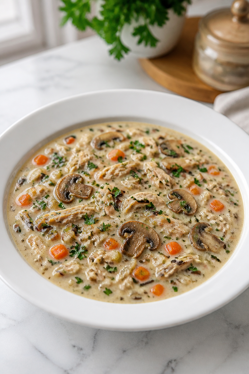 Classic Turkey Wild Rice Soup