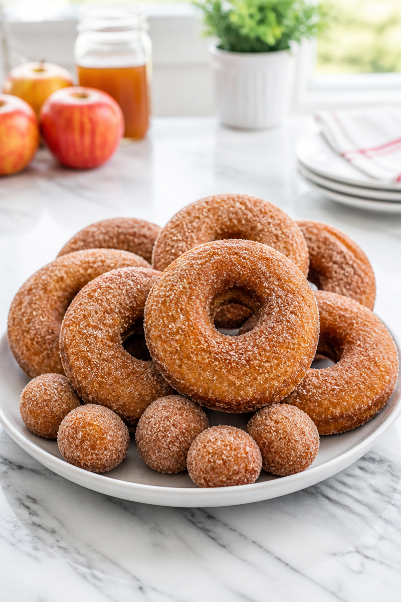 Classic Honeycrisp Apple Cider Donut