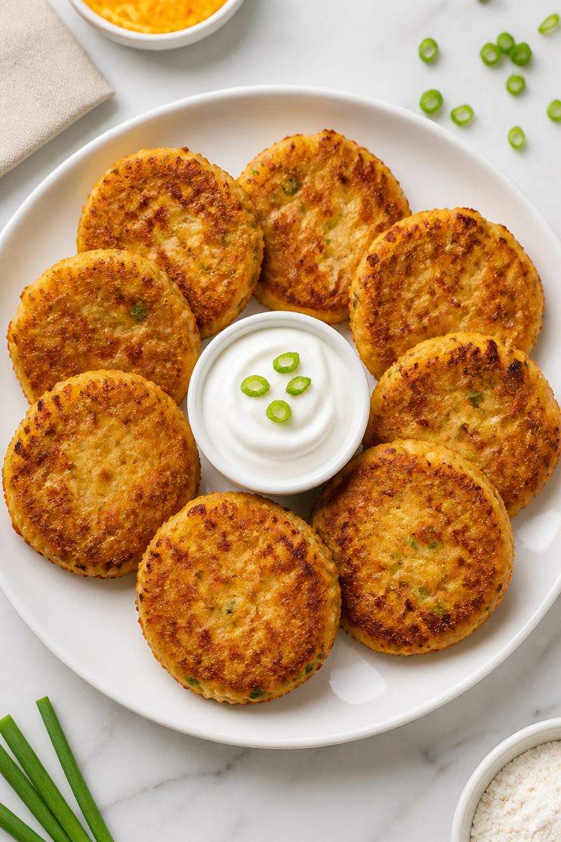 Classic Mashed Potato Pancake Bite