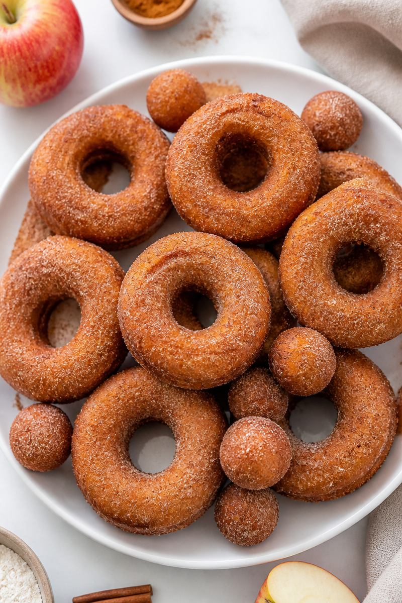 Classic Honeycrisp Apple Cider Donut