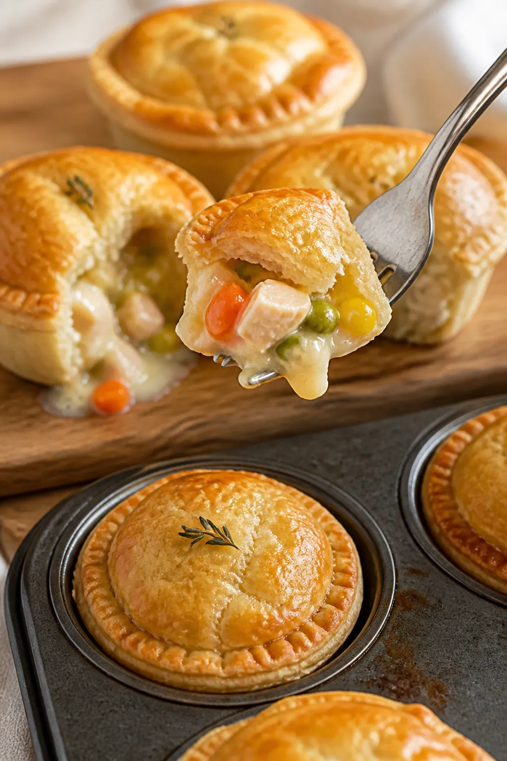 Mini Chicken Pot Pies 32 Mini Chicken Pot Pies