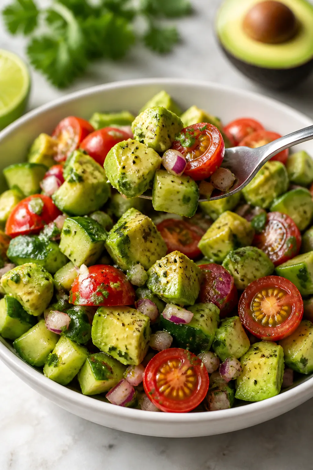 The BEST Avocado Salad 32 The BEST Avocado Salad