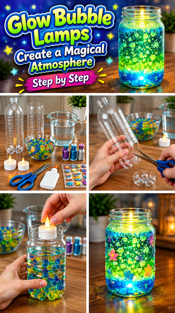 Create Captivating Glow Bubble Lamps for a Magical Atmosphere