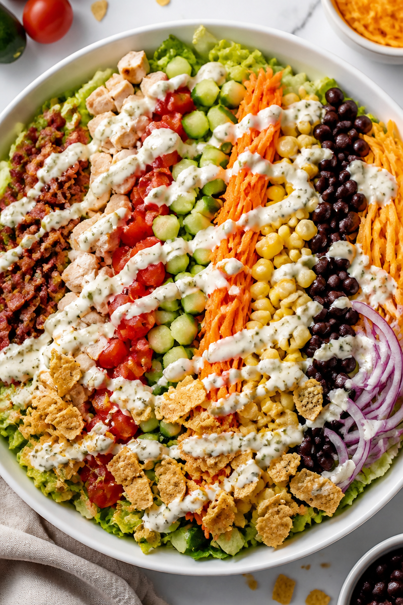Turkey Ranch Chopped Salad Bowl