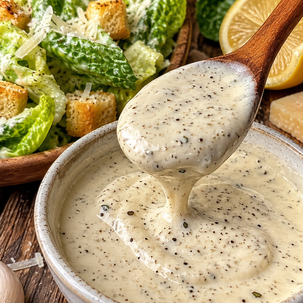 Greek Yogurt Caesar Dressing