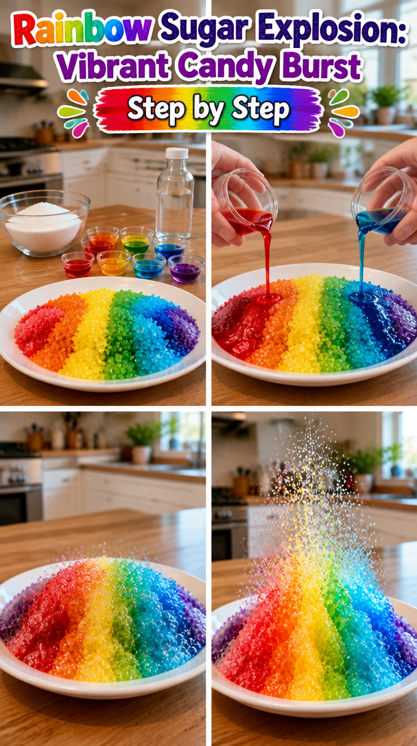 Rainbow Sugar Explosion