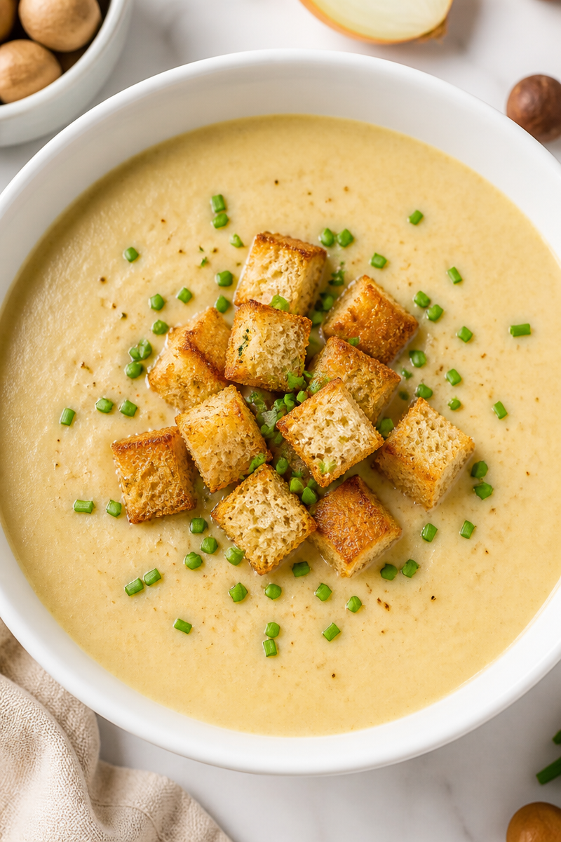 Classic Roasted Chestnut Soup Bowl