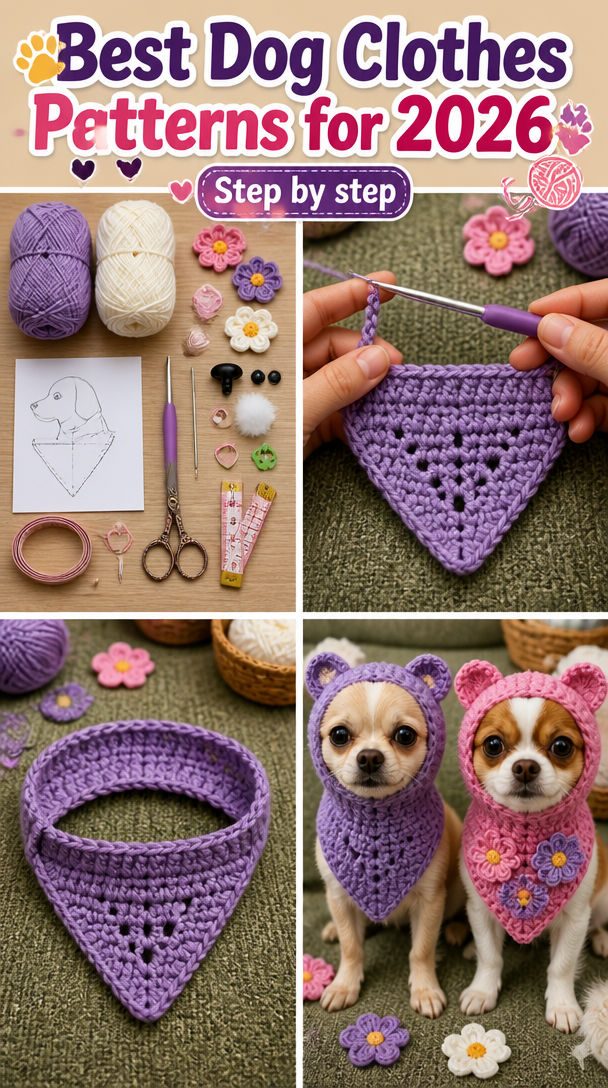 Best Dog Clothes Patterns for 2026 5 Dog Clothes Patterns for 2026