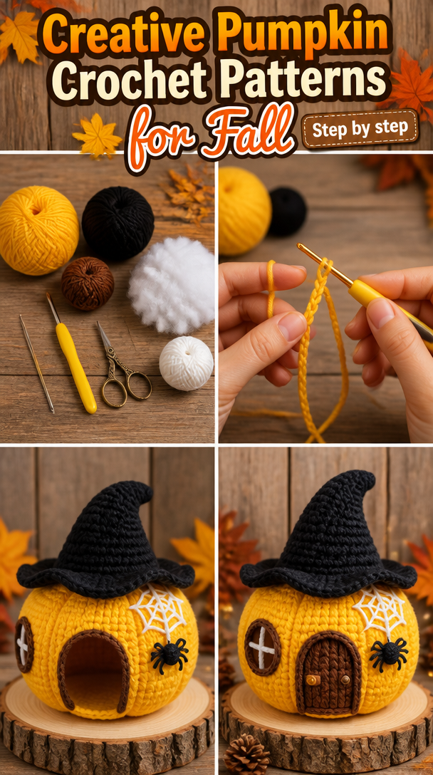 10 Creative Pumpkin Crochet Patterns - Page 2 of 3