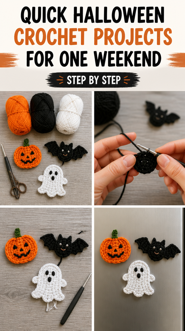 19 Quick Halloween Crochet Projects Designed For One-Weekend Makes