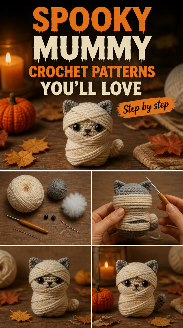 👻 Spooky Mummy Crochet Patterns You’ll Love to Make