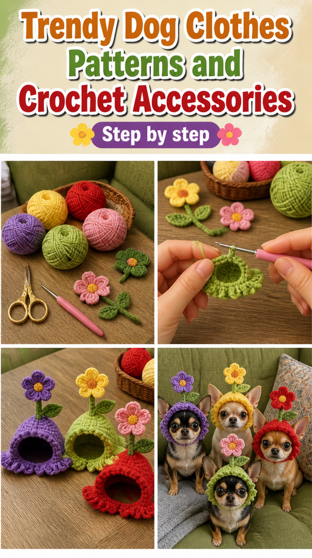 🖼️ Best Trendy Dog Clothes Patterns and using crochet pet accessories guide 2026