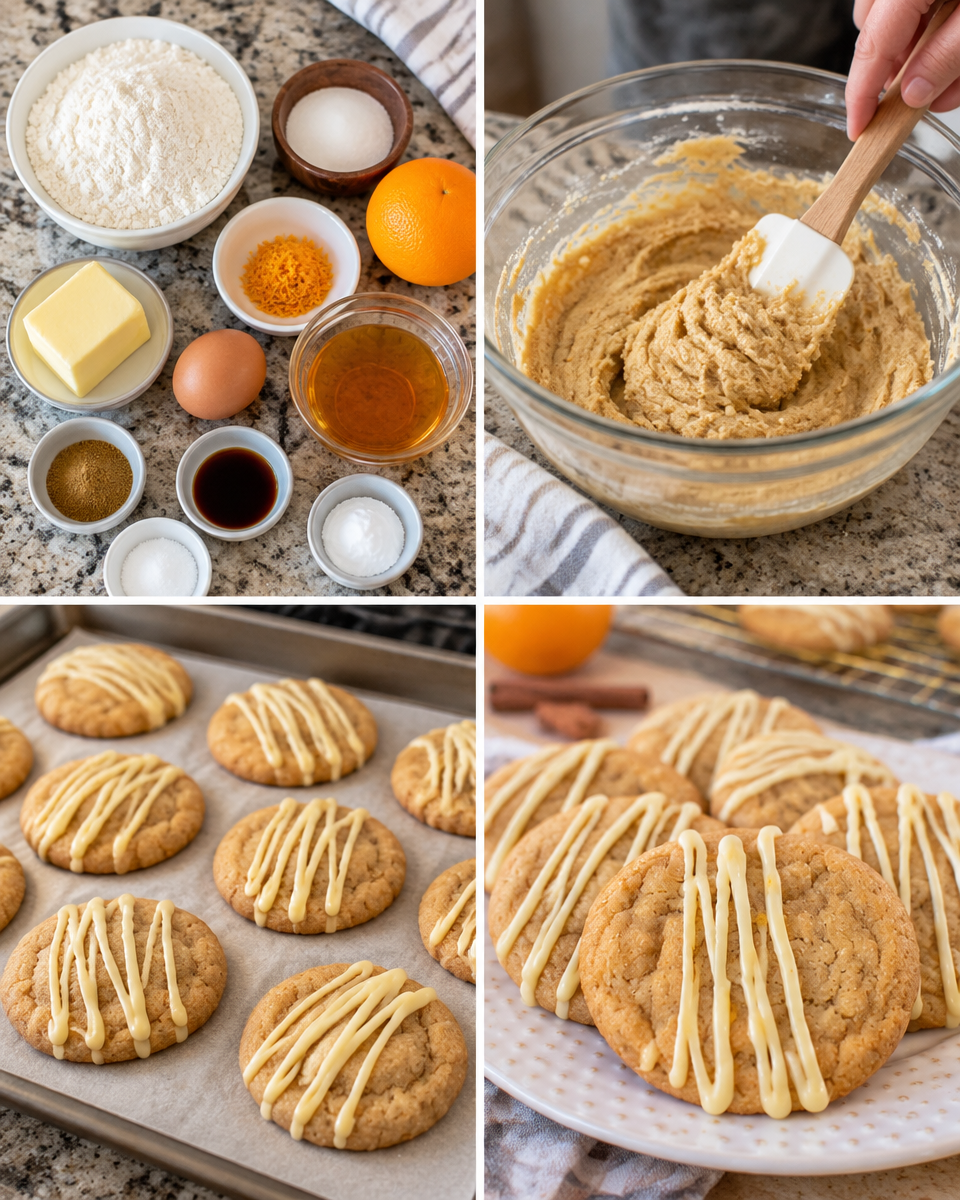 Orange Cardamom Cookies! 🍊 These soft & chewy cookies are made with sweet honey, warm spices, & fresh orange zest.

💕 Comment ORANGE below to have this recipe sent to you.