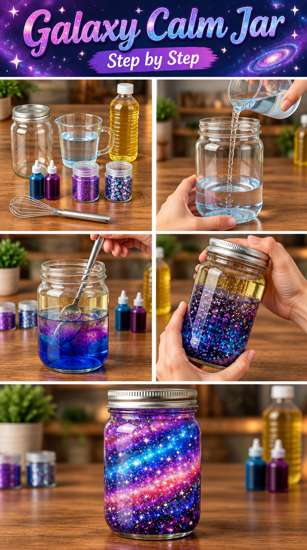 Galaxy Calm Jar