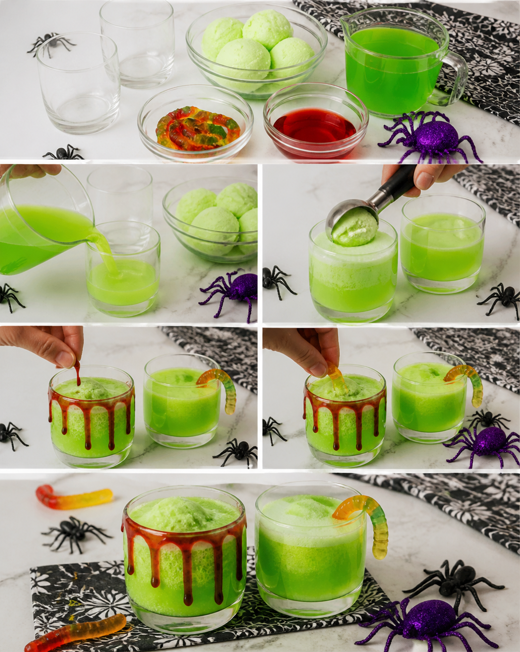 Halloween Sherbet Punch
