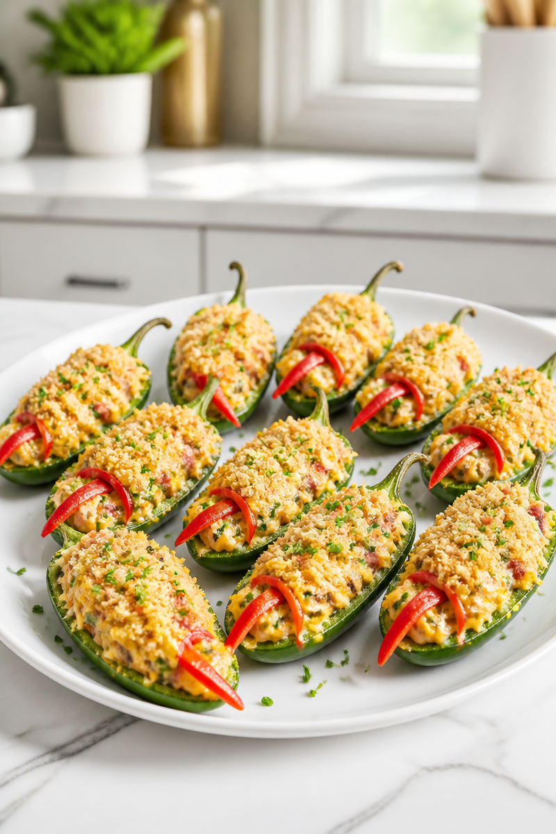 Banshee Scream Stuffed Jalapeno Popper