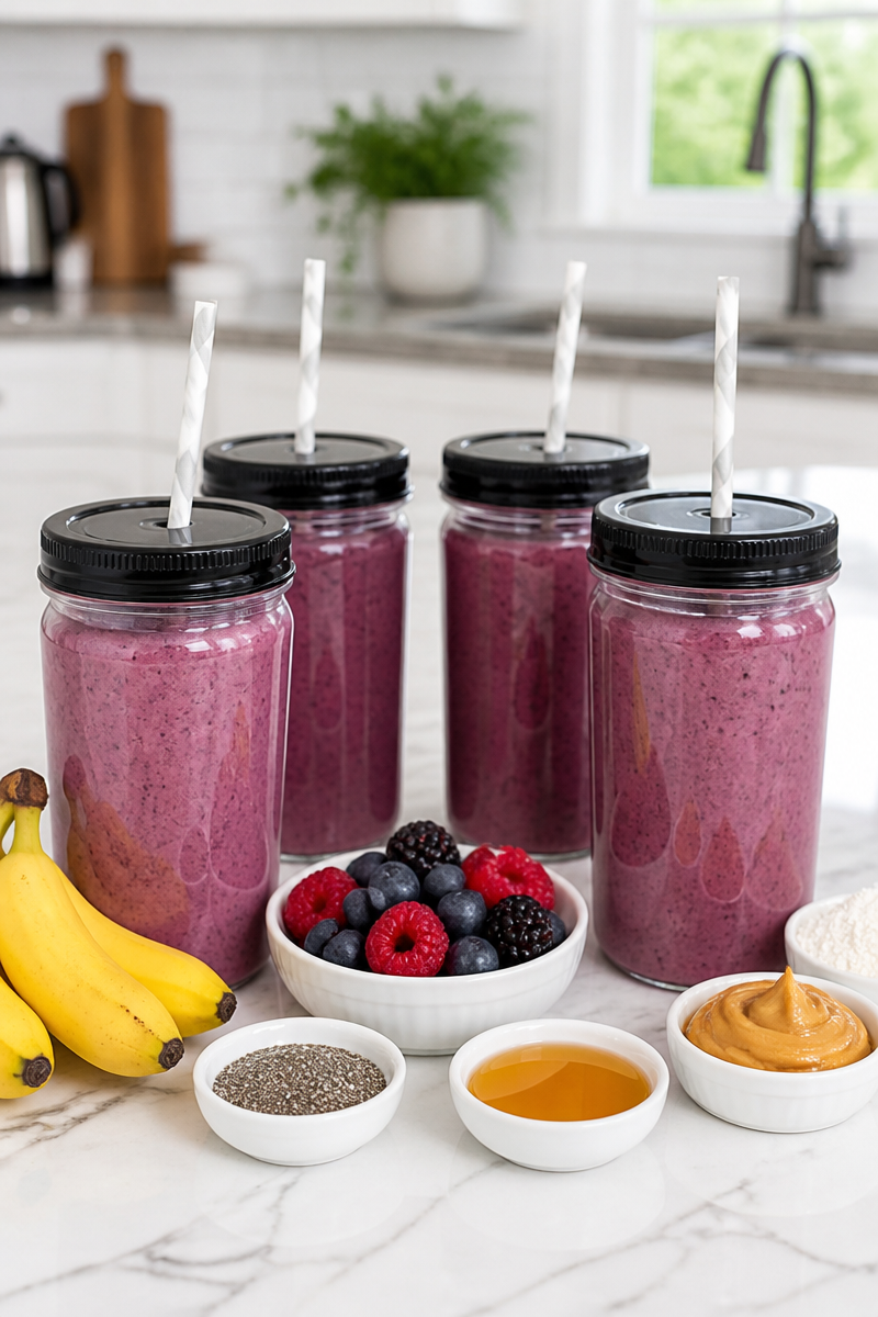Grab And Go Protein Smoothie Cup