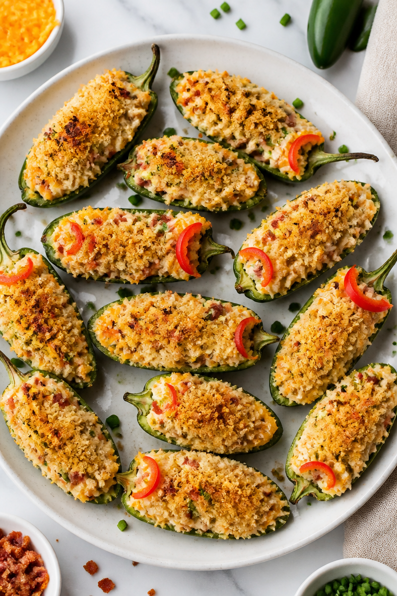 Banshee Scream Stuffed Jalapeno Popper