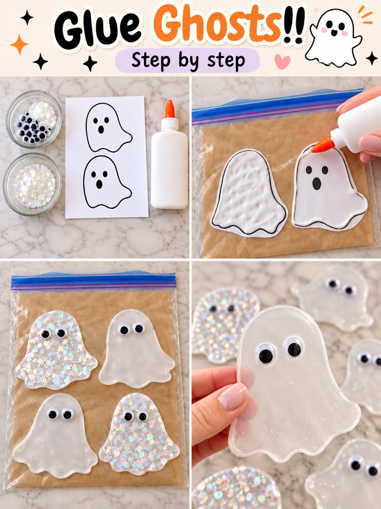 Glue Ghosts!! 👻 5 Glue Ghosts!! 👻