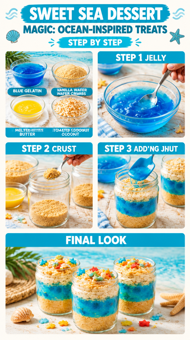 Sweet Sea Dessert Magic - Ocean-Inspired Treats You'll Adore