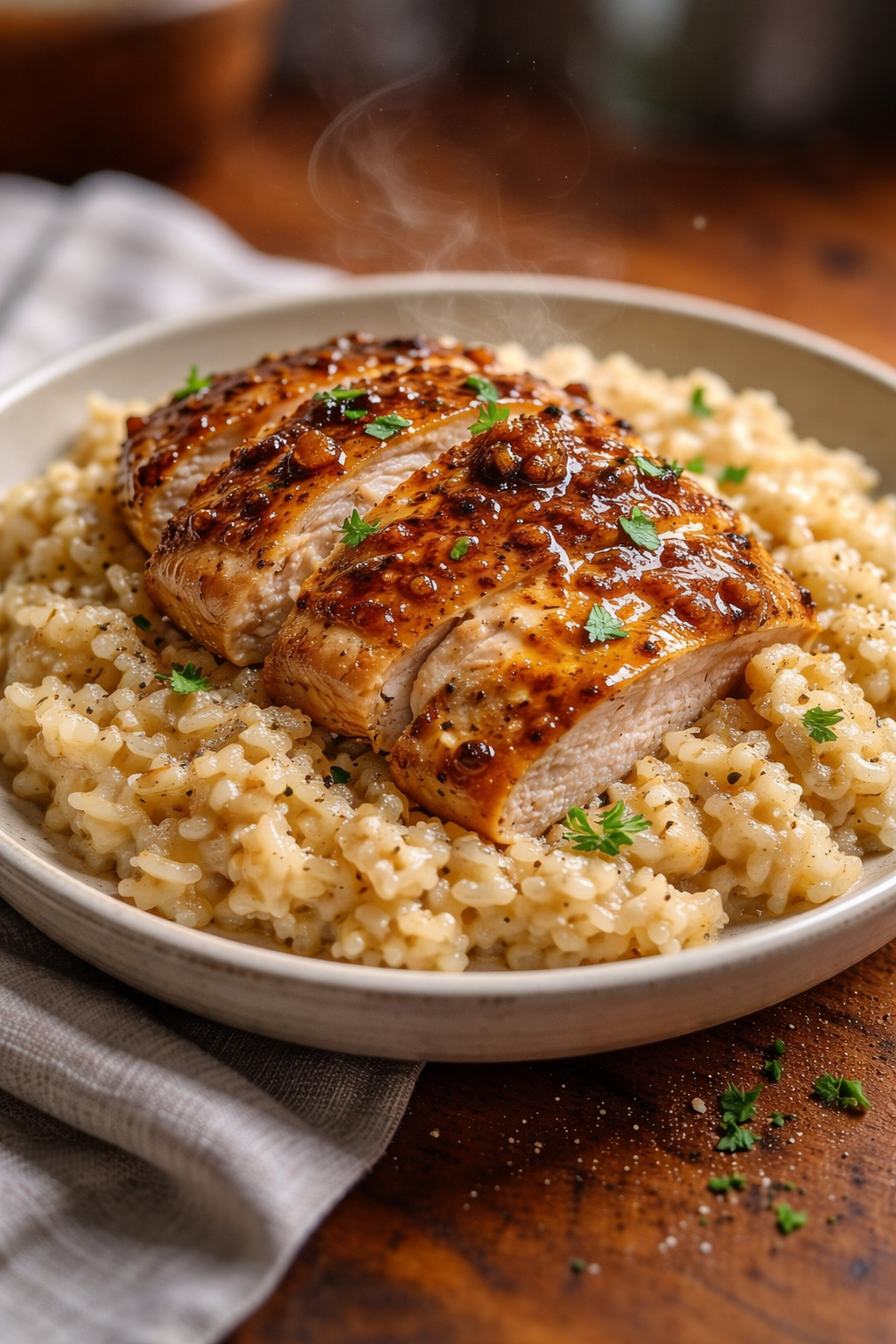 No-Peek Chicken Casserole